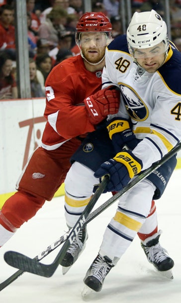 Sabres beat Red Wings 4-3 for Bylsma's 300th victory (Dec 27, 2016)